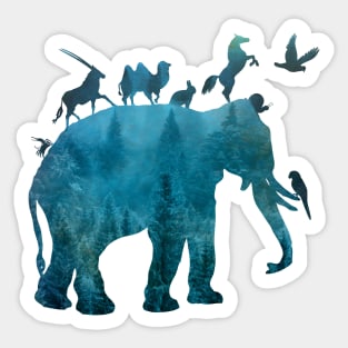 Animals family #animals Sticker